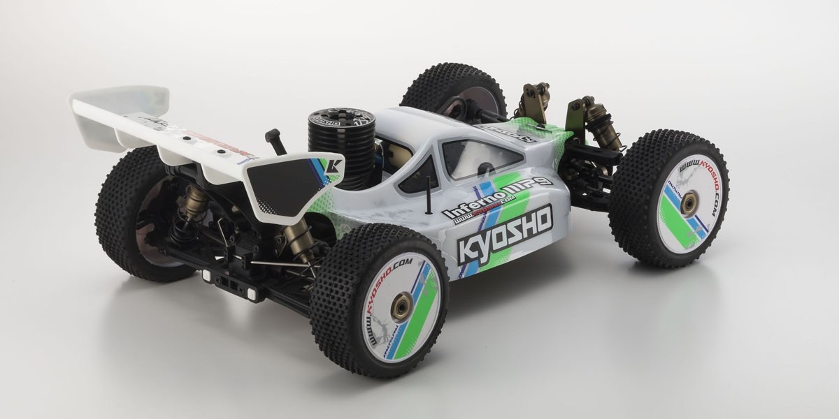 AUTOMODELO KYOSHO INFERNO MP9 TKI3 NITRO RTR READYSET 1/8 4X4 COM